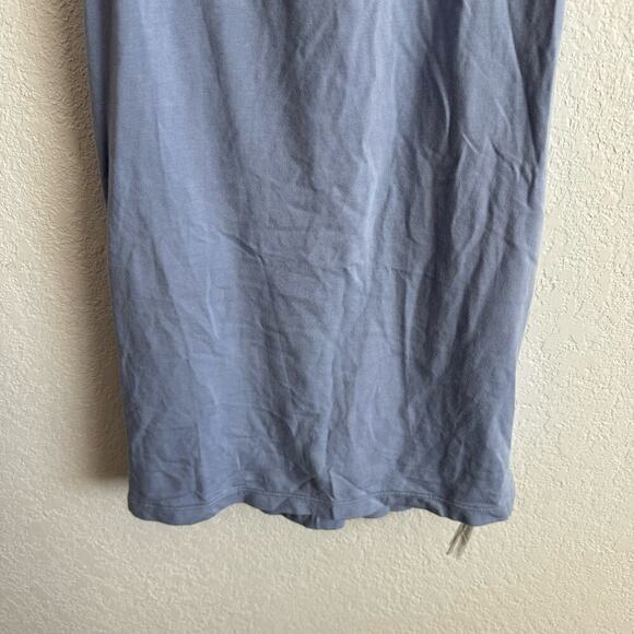 Patagonia Arnica High Neck Racerback Keyhole Tank Top Light Current Blue Small - Picture 5 of 10
